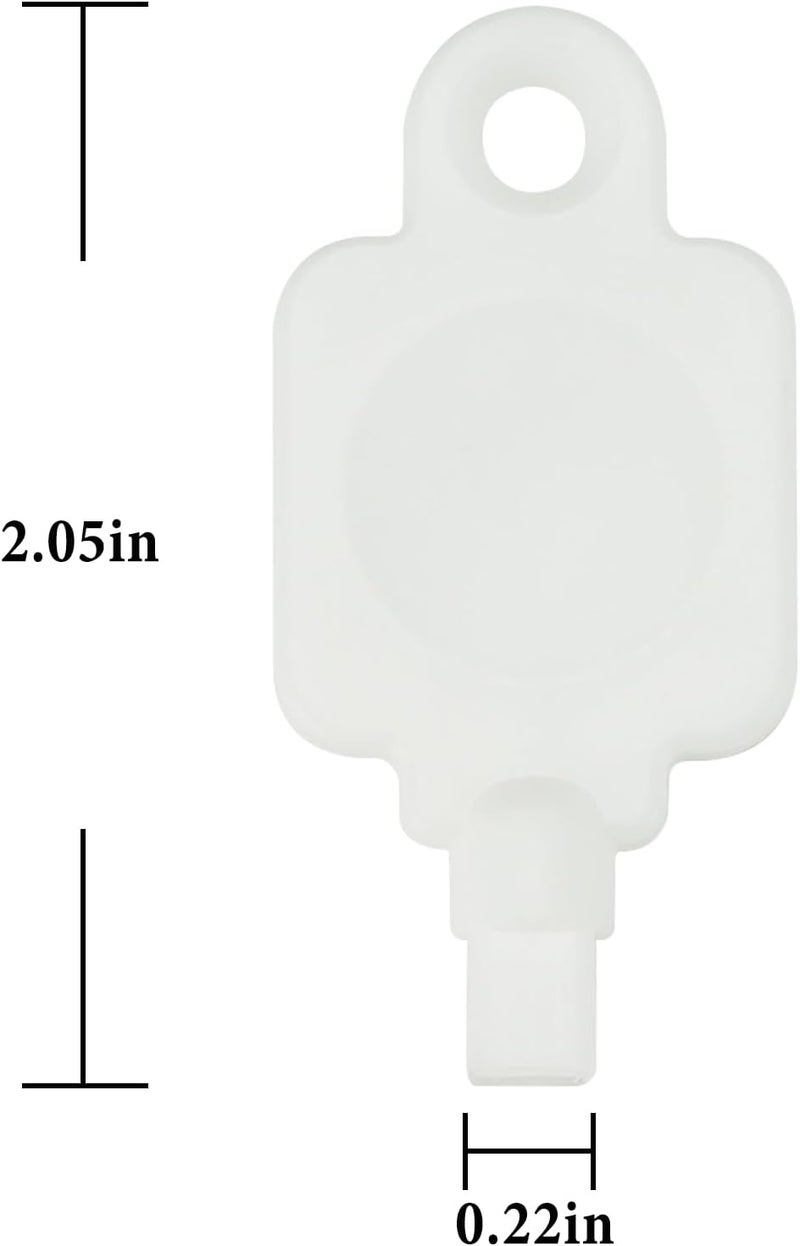 gradora 2PCS 50413 Dispenser Key Replacement for Geor-gia Pacific and Cintas Toilet Paper Dispenser 58050 59009 54050 - Image 3